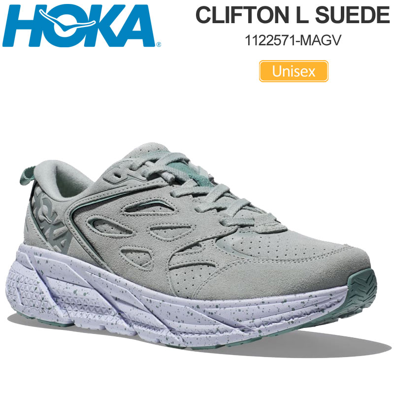 HOKA ONEONE CLIFTON L SUEDE 26cm エグノック-