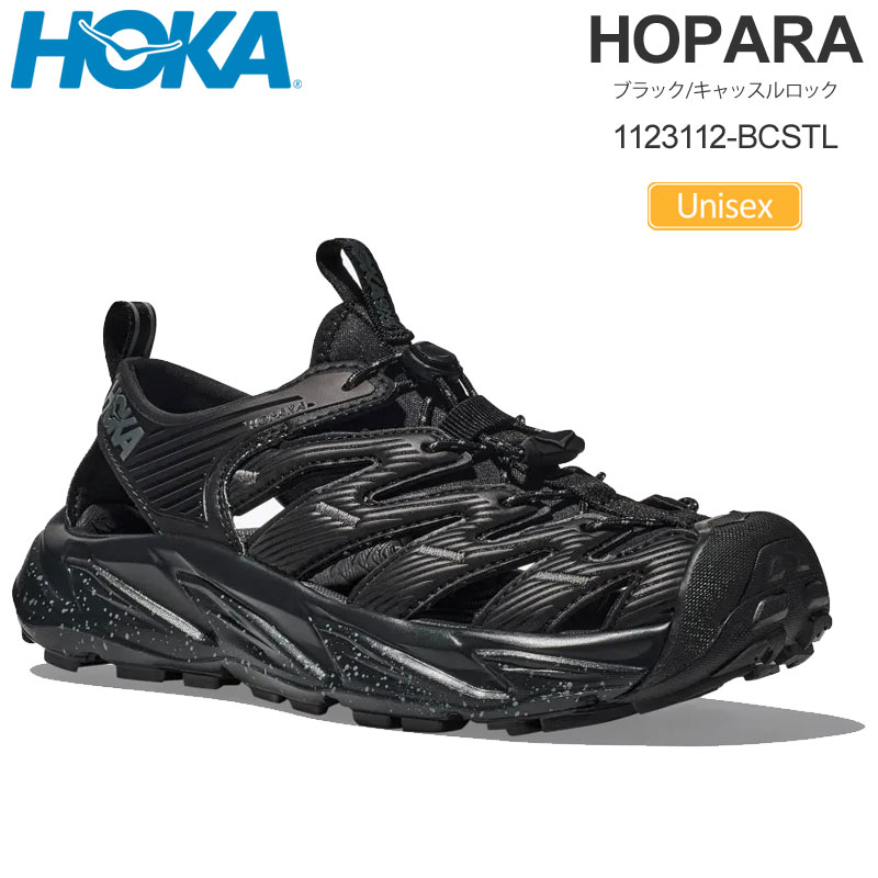 ホカ HOKA サンダル メンズ レディース ホパラ HOPARA ブラック