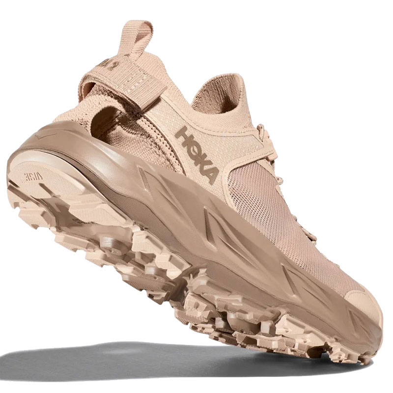 美品　サンダル HOKAONEONE　HOPARA 2 ホパラ2 ベージュ HOKA ONEONE ホカ レディス 陸上/ランニング サンダル HOPARA 2