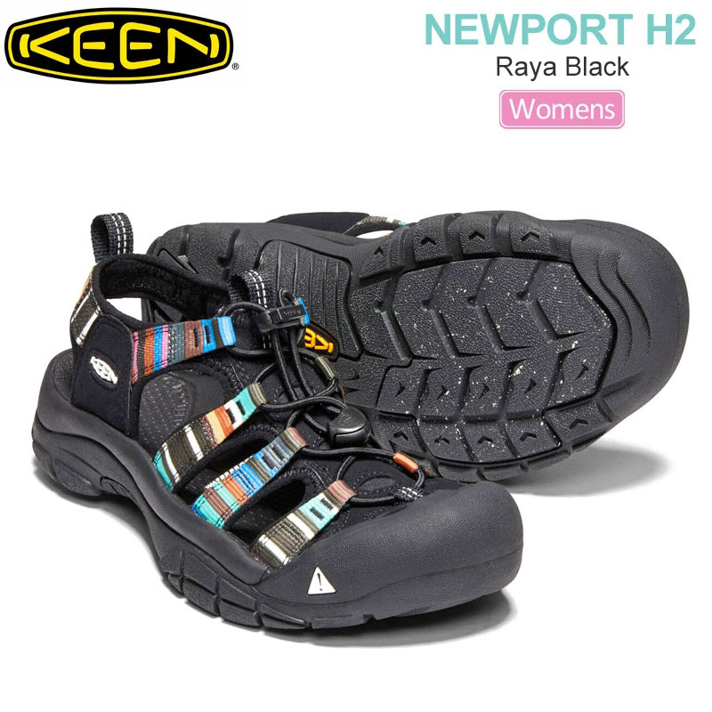 KEEN NEWPORT H2 キーンニューポートH2 ラヤブラック 27cm KEEN キーン レディース サンダル ニューポートH2 エイチツー
