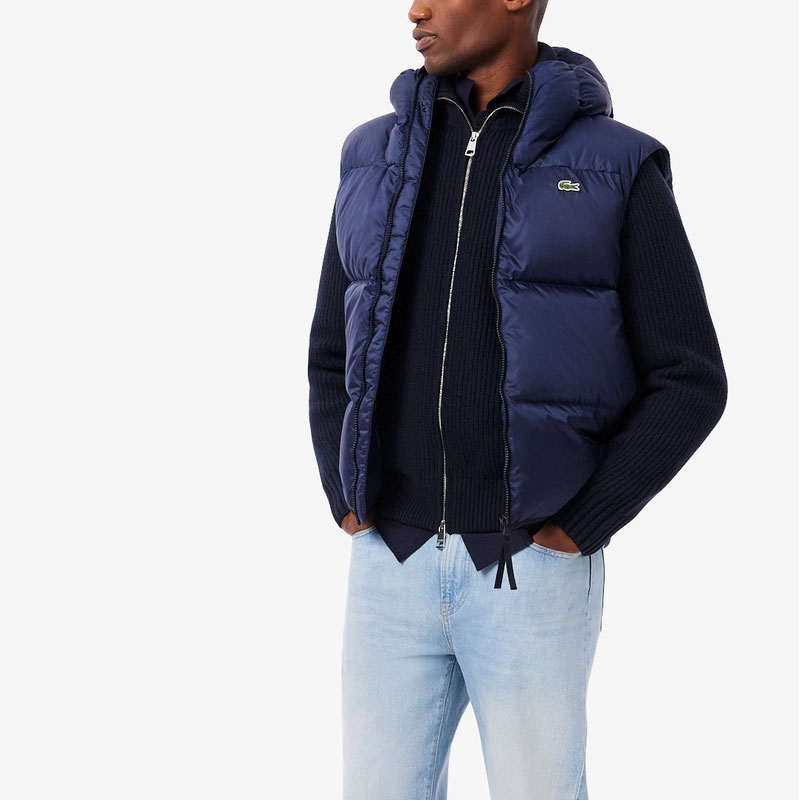 LACOSTE（ラコステ） ニット メンズ ローゲージハイネックジップ