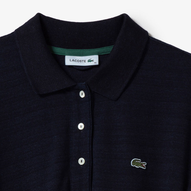 LACOSTE（ラコステ） ワンピース レディース インディゴ鹿の子