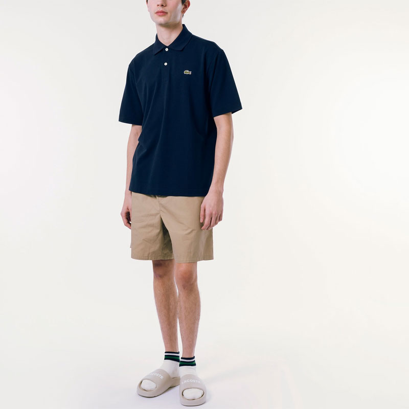 LACOSTE ラコステ ポロシャツ 半袖 メンズ リヨセルブレンド