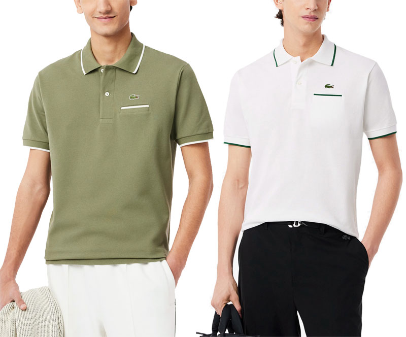 未使用　新品　ラコステ　L.12.12 ポロシャツ3 LACOSTE（ラコステ） ポロシャツ メンズ 半袖 L.12.12 トリム