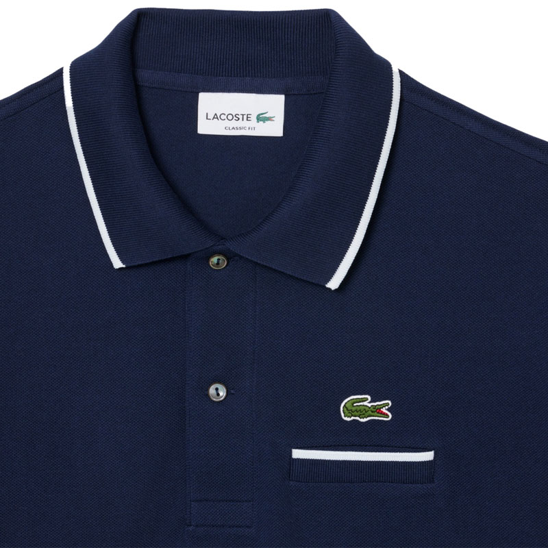 LACOSTE（ラコステ） ポロシャツ メンズ 半袖 L.12.12 トリム