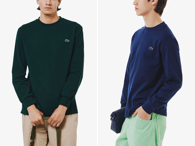 LACOSTE（ラコステ） ロンT 長袖 メンズ ベーシックロングスリーブT