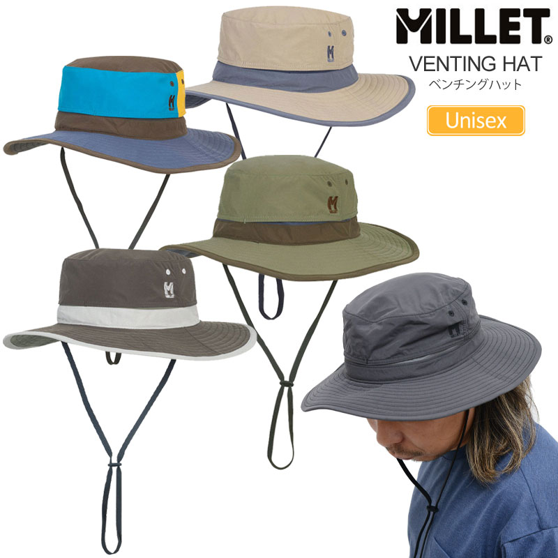 MILLET - ミレー MILLET トレッキング帽子 サプレックス ベンチングハット新品LL MILLET ミレー Millet ベンチング ハット VENTING HAT MIV01797