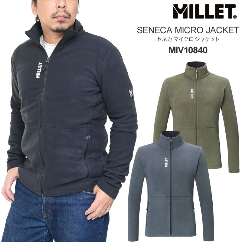 Mi MILLET（ミレー） フリースジャケット メンズ セネカマイクロ