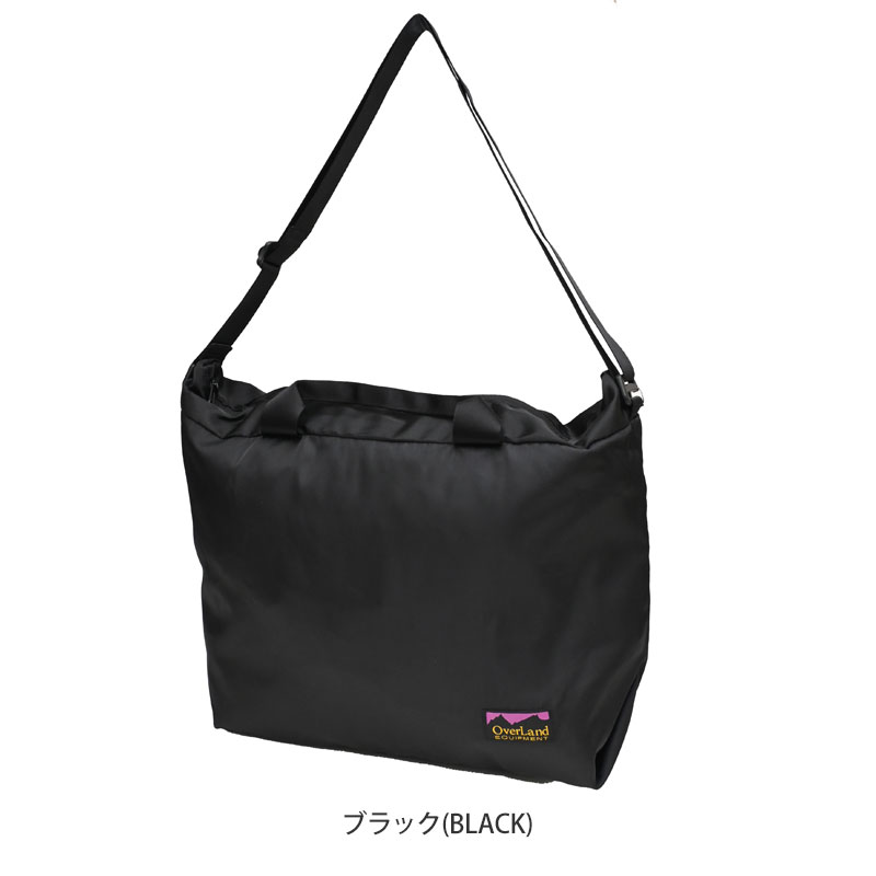 OverLand Equipment ショルダーバッグ 黒/緑 OverLand Equipment ショルダーバッグ 黒/緑 OverLand Equipment