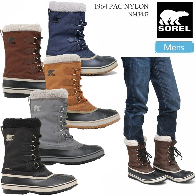 ソレル SOREL スノーブーツ メンズ 1964パックナイロン 1964 PAC NYLON