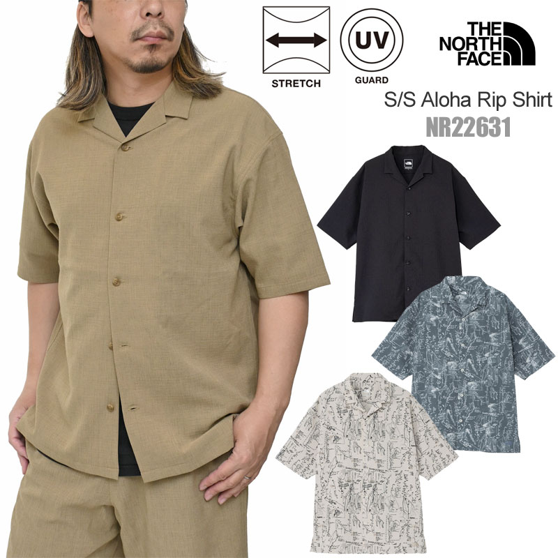 THE NORTH FACE（ザ ノースフェイス） 開襟シャツ 半袖 メンズ