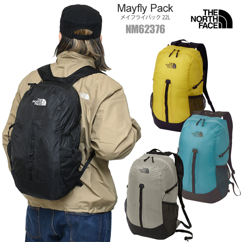 THE NORTH FACE メイフライパック22 ダスティーモーブ THE NORTH FACE（ザ ノースフェイス） リュック ポケッタブル メンズ