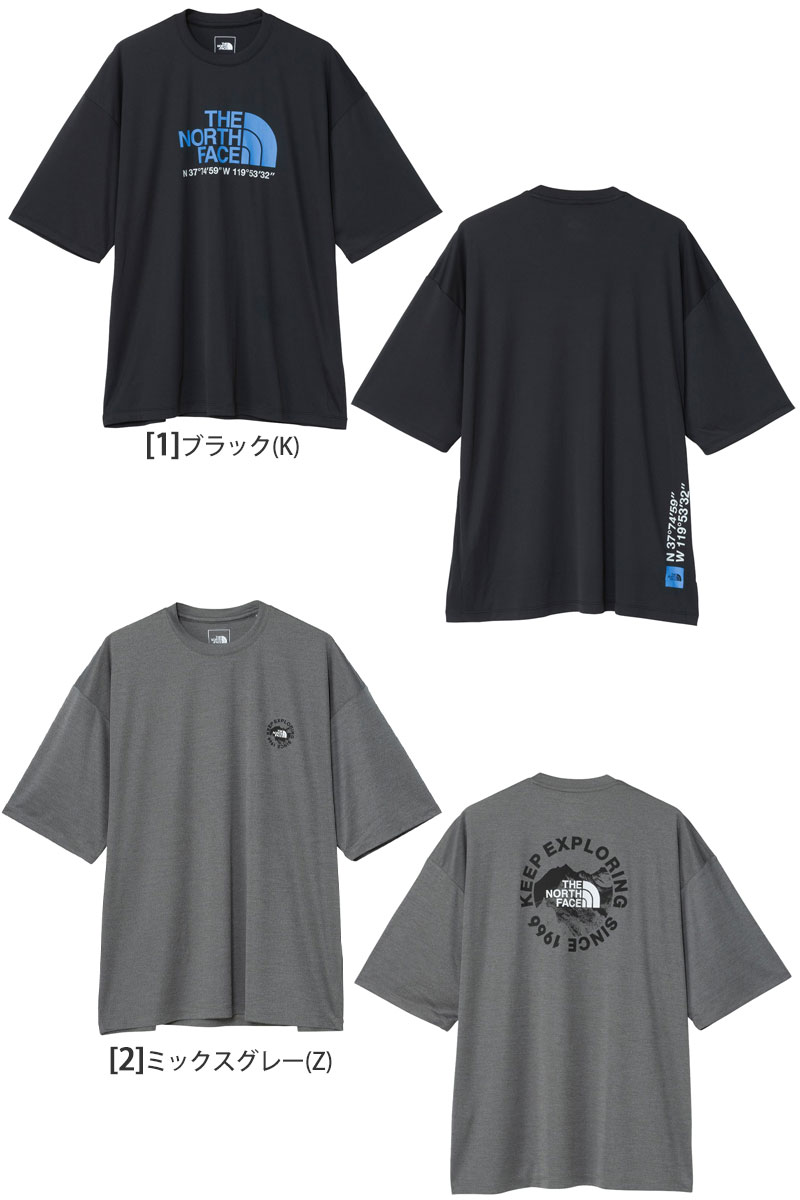 [新品未使用品]THE NORTH FACE 半袖シャツ XL 黒 グレー THE NORTH FACE（ザ ノースフェイス） THE NORTH FACE Tシャツ 半袖
