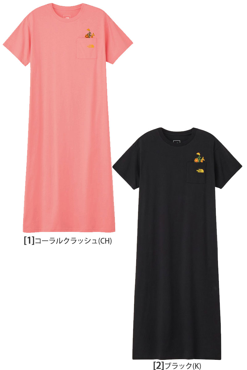 THE NORTH FACE（ザ ノースフェイス） レディース 半袖 膝下丈