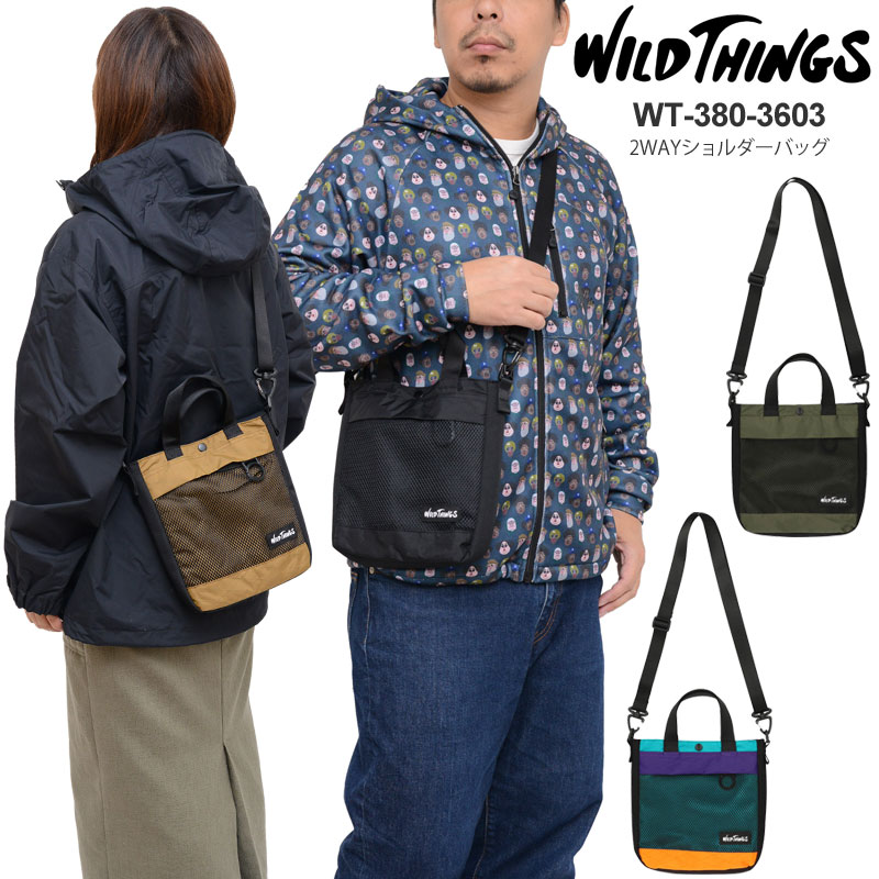 ワイルドシングス WILD THINGS ショルダーバッグ メンズ レディース
