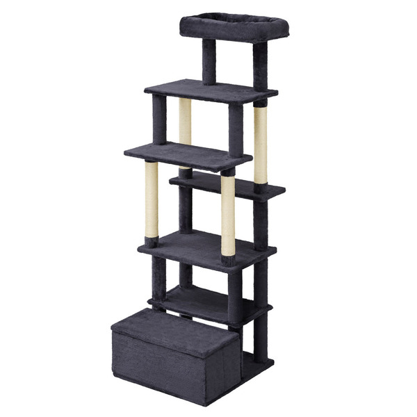 IRIS OHYAMA（アイリスオーヤマ） キャットタワー 据え置き 高さ157.5