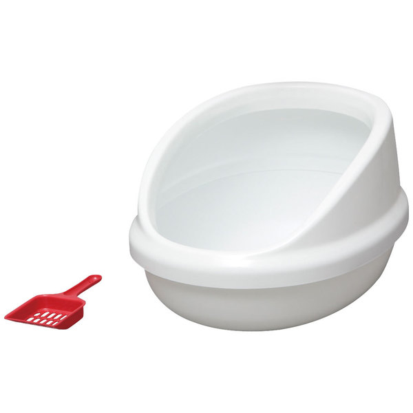 IRIS OHYAMA（アイリスオーヤマ） 猫 トイレ 猫トイレ スコップ付き 砂