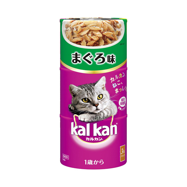 カルカン 猫 フード キャットフード kalkan ハンディ缶 1歳から 160g×3