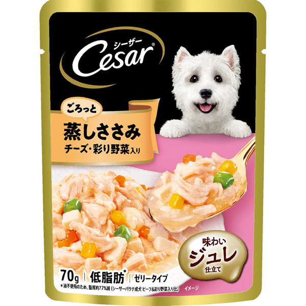 シーザー 犬 フード ドッグフード Cesar パウチ ささみ/ビーフ/白身魚