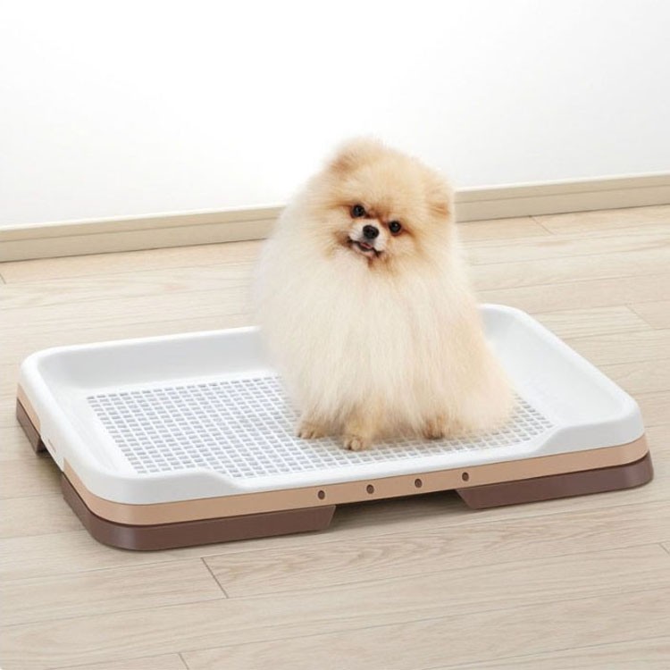 トイレトレー犬用ペットお掃除簡単ステップトレーレギュラーリッチェル 