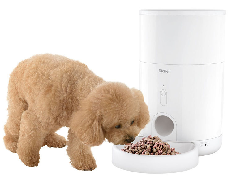 自動給餌器 自動 餌 リッチェル ペットニア ニュートリ ミニ