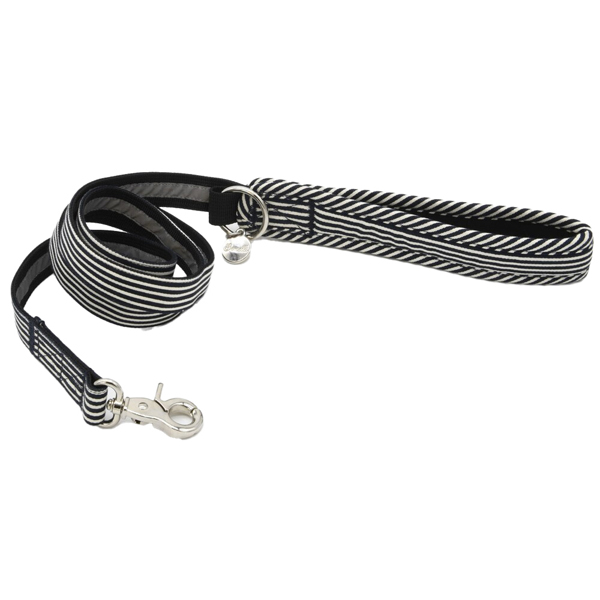 犬 リード ジェメリ オシャレ LGW463 抗菌多機能ストライプリーシュ