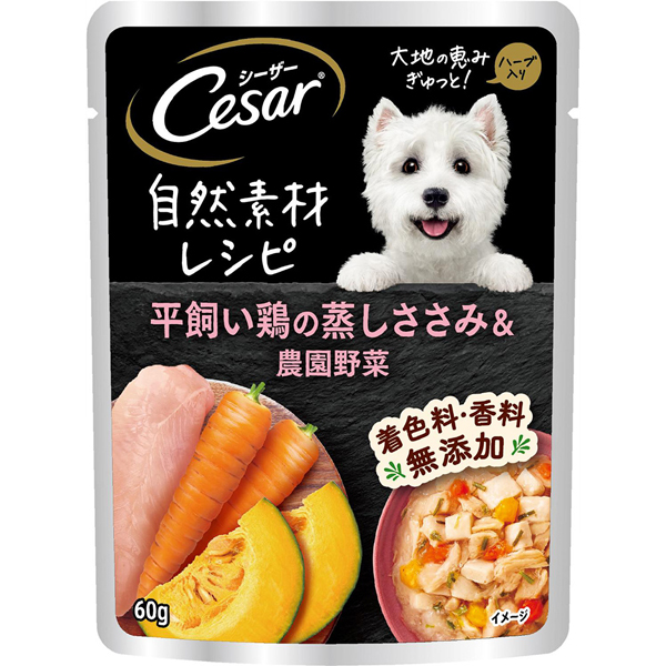 シーザー 犬 フード ドッグフード Cesar シーザードライ 成犬用 4種の