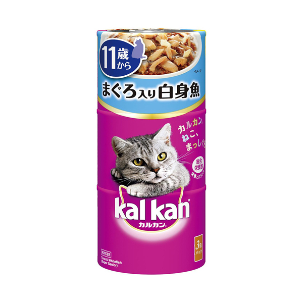 カルカン 猫 フード キャットフード kalkan ハンディ缶 11歳から 160g
