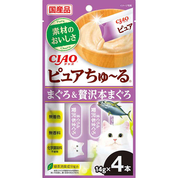 いなばペットフード いなば ちゅーる 猫 いなば ちゅーる チュール 4本
