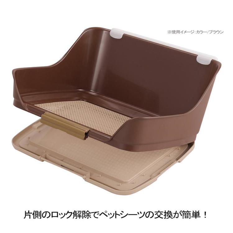 ボンビアルコン 犬 ペット トイレ しつけるウォールトレー M : Pet館