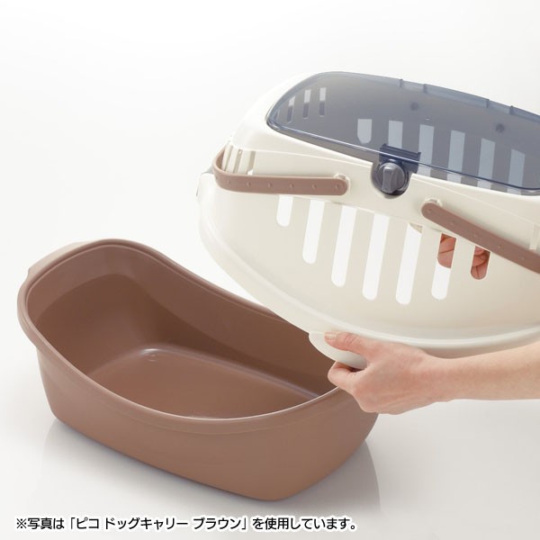美品！ペットキャリー ケージ 軽量 透明蓋 Richell　Ｍサイズ リッチェル ペットキャリー ペットキャリーバッグ ペット