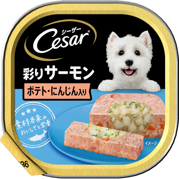 シーザー 犬 フード ドッグフード Cesar 吟選ビーフ トレイ 100g CE25N