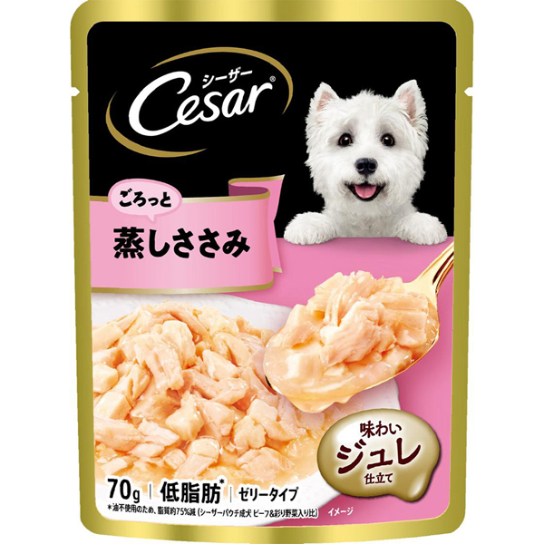 シーザー 犬 フード ドッグフード Cesar パウチ ささみ/ビーフ/白身魚