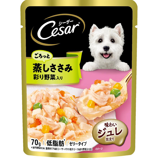 Cesar シーザー シーザー 犬 フード ドッグフード Cesar パウチ ささみ/ビーフ/白身魚