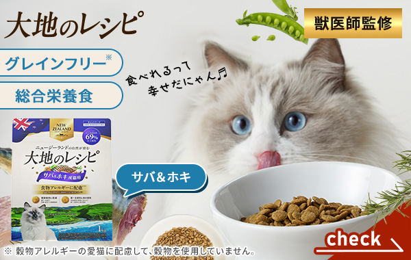 大地のレシピ 猫