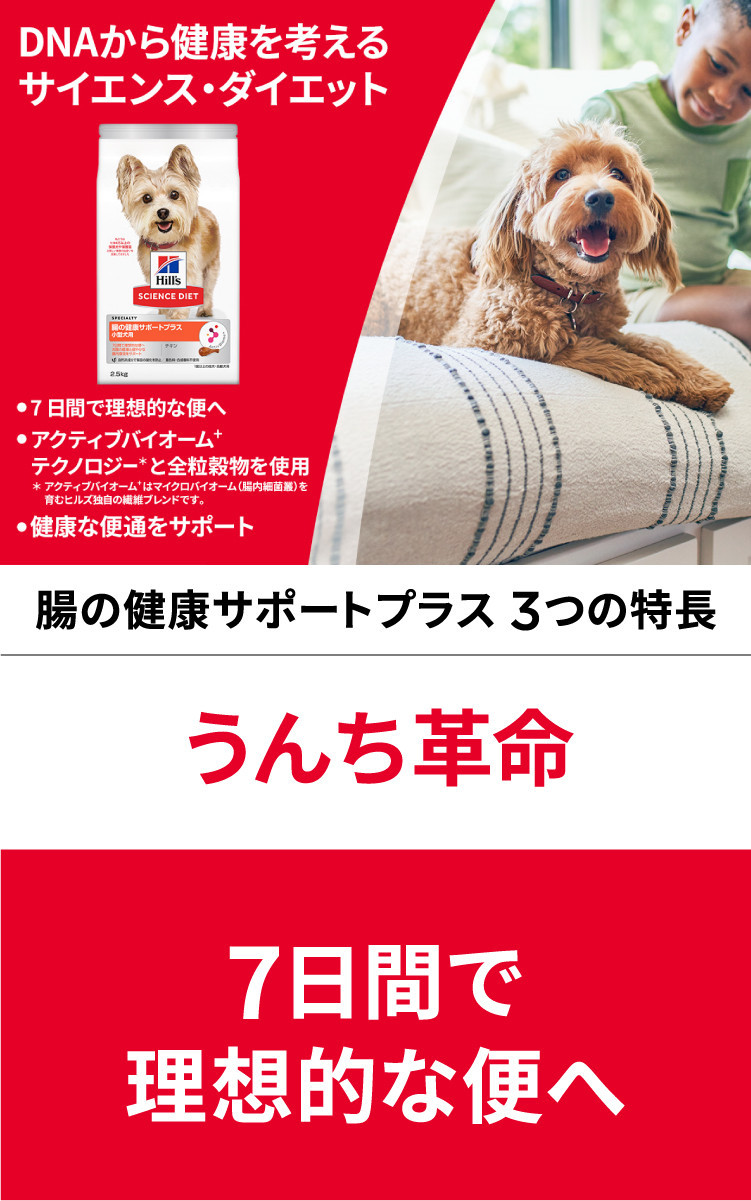 犬 フード ヒルズ サイエンスダイエット 小型犬用 腸の健康サポートプラス 1歳以上 チキン 2 5kg わんことにゃんこのおみせ Paypayモール店 通販 Paypayモール