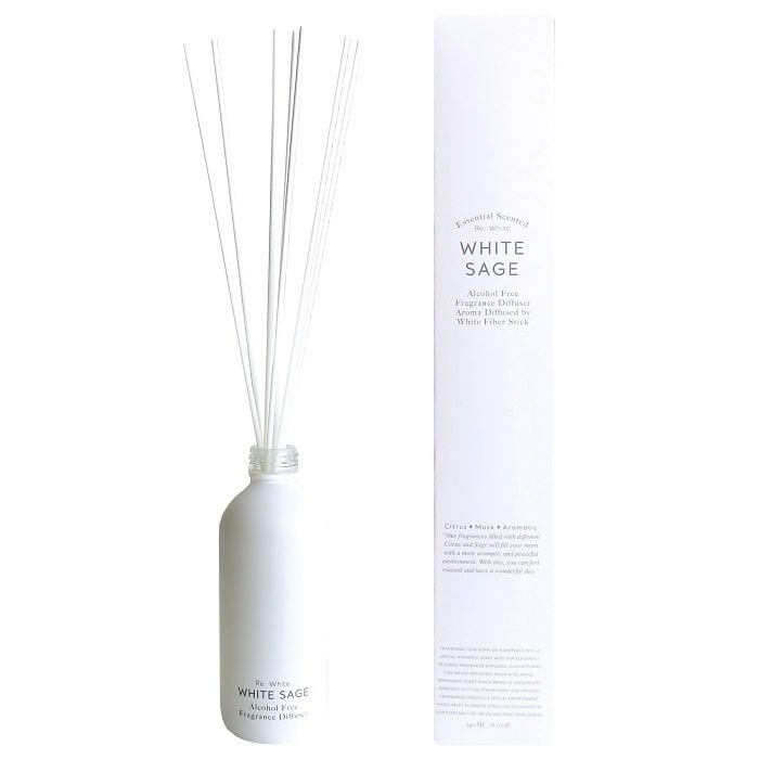 リードディフューザー Re:White リホワイト ファイバー＆アルコール