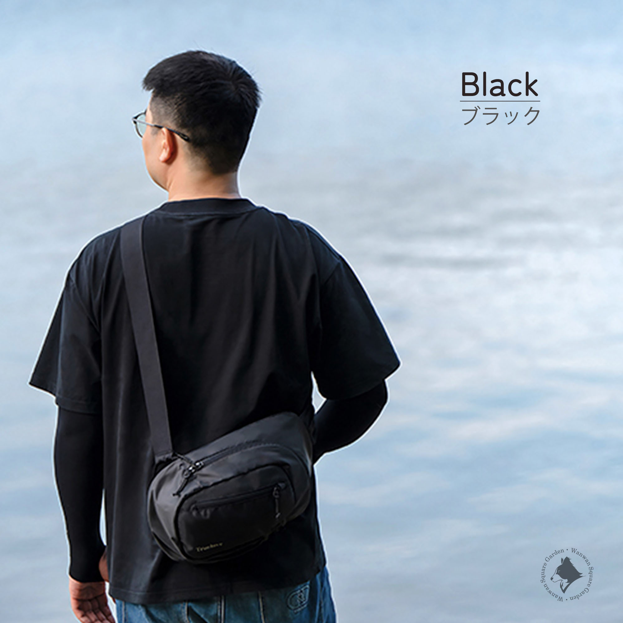 Truelove ボディバッグ 3WAY ショルダーバッグ ウエストバッグ 撥水 