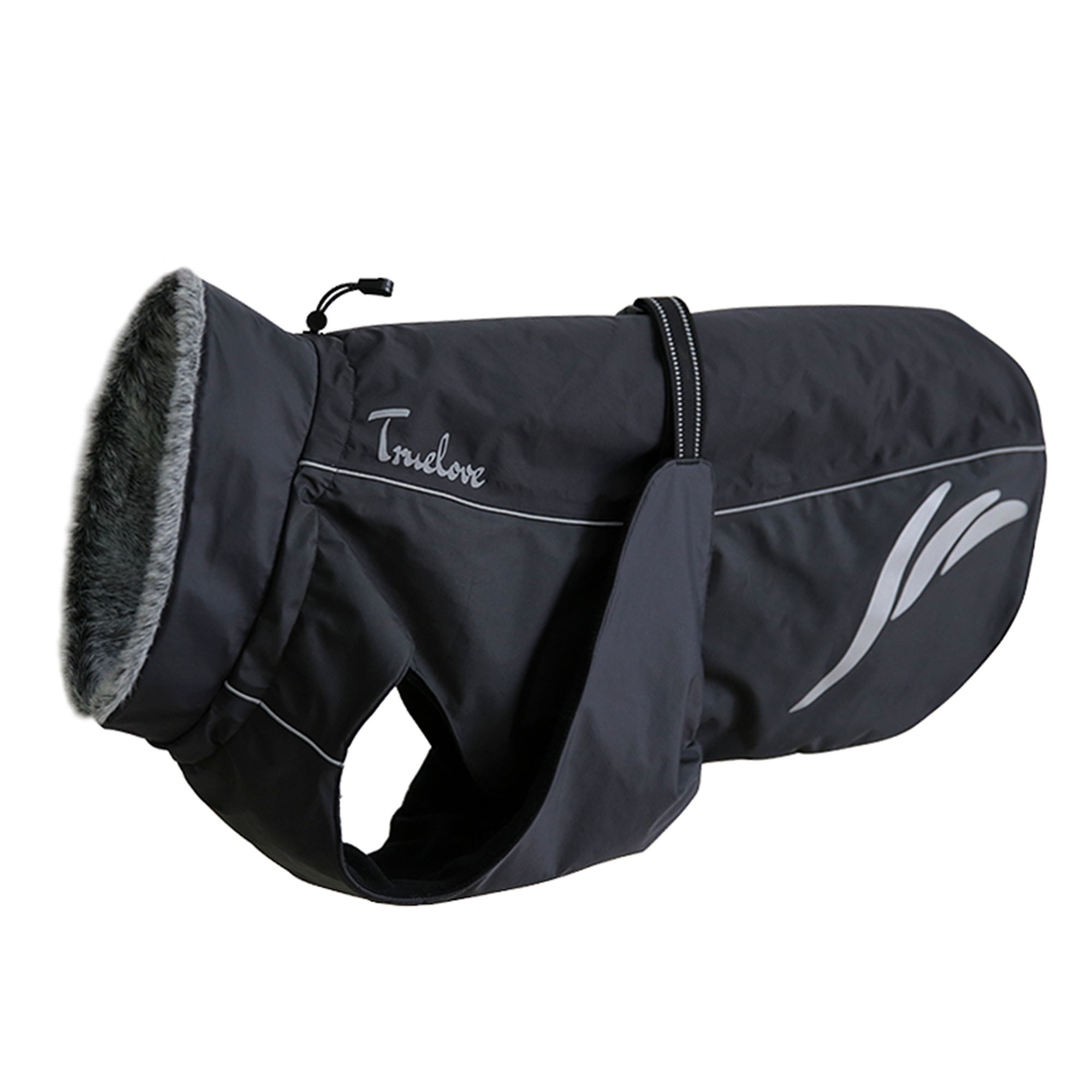 Truelove（トゥルーラブ） 犬 服 防寒 コート フリース裏地 首回り