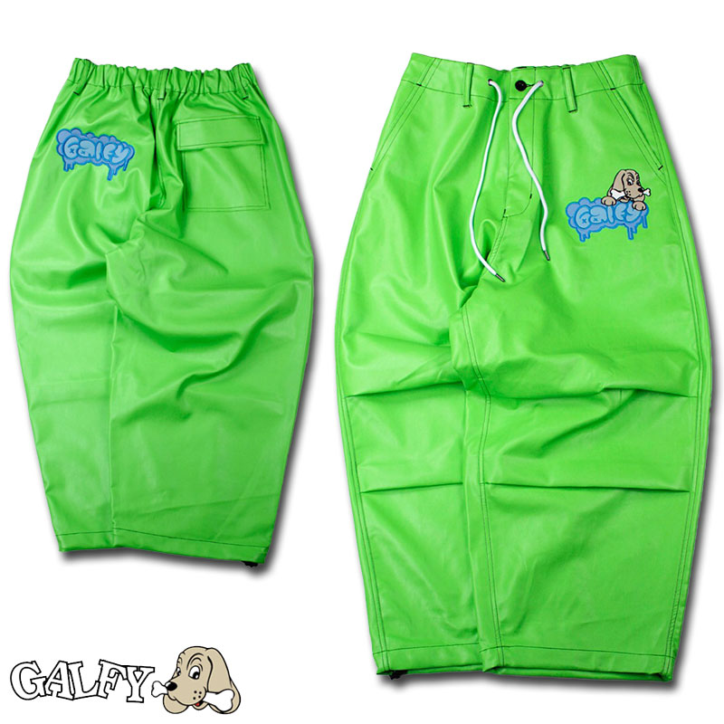 GALFY ガルフィー パンツ 犬皮カラフルパンツ バルーンパンツ 131015 黒 緑 紫 L XL TGC ブラック グリーン パープル :  わんわん洋品店 - 通販 - Yahoo!ショッピング