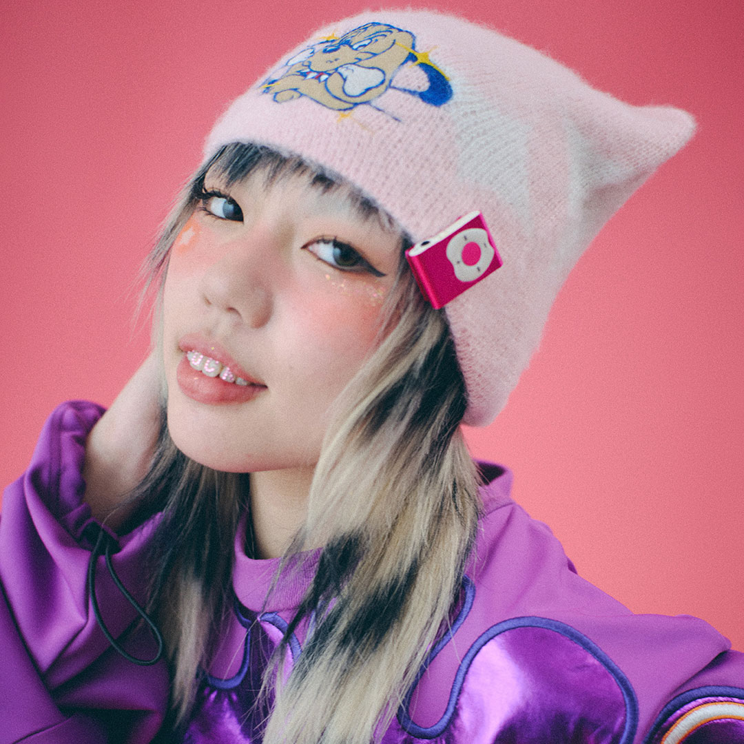 GALFY（ガルフィー） フワモコツノ耳ニット ニットキャップ 143007 #20