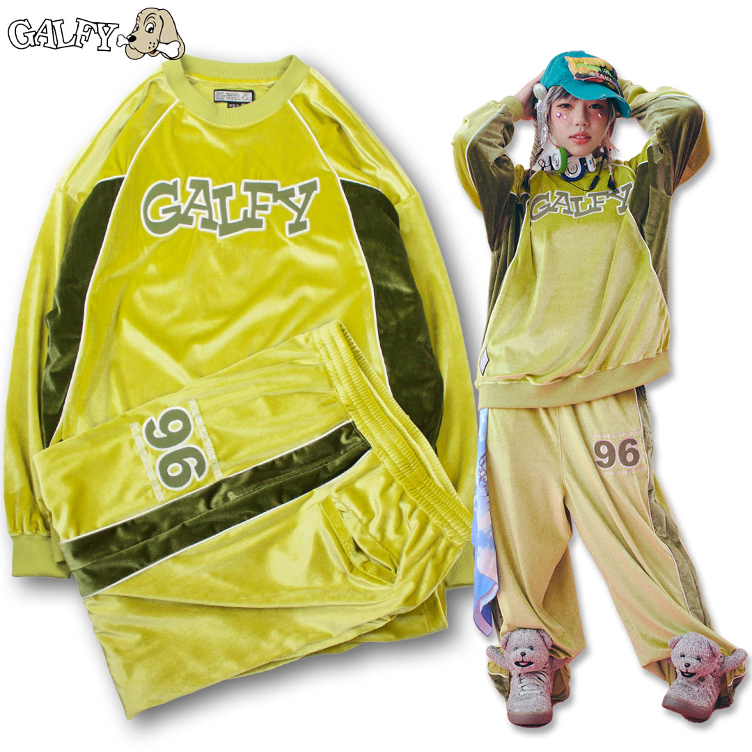 GALFY ガルフィー 俺らの96' ベロア SET UP セットアップ L 中型