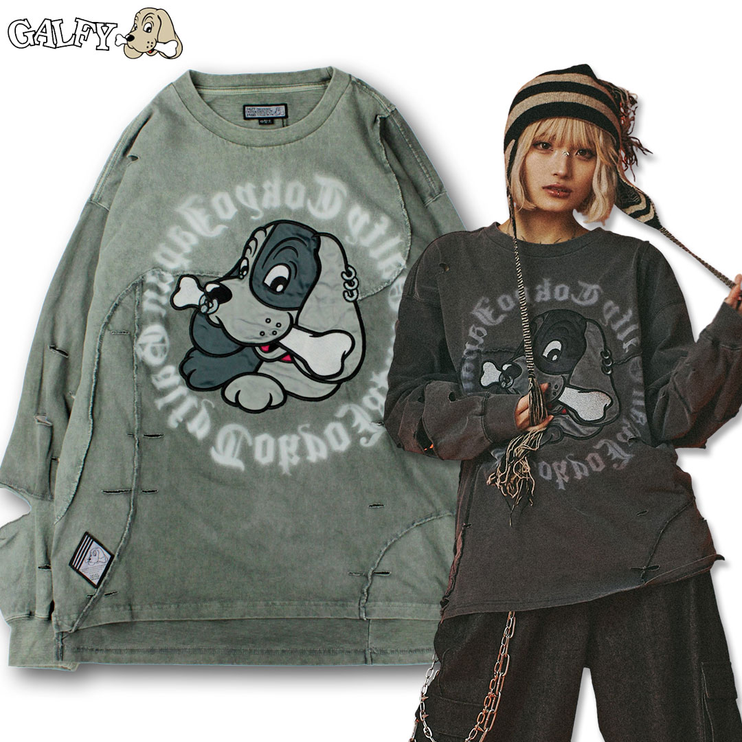 GALFY ガルフィー ツギハギゾンビロンTee Tシャツ L 中型犬 XL