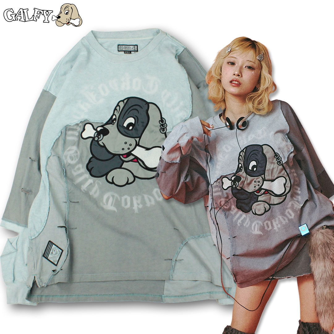 GALFY ガルフィー ツギハギゾンビロンTee Tシャツ L 中型犬 XL