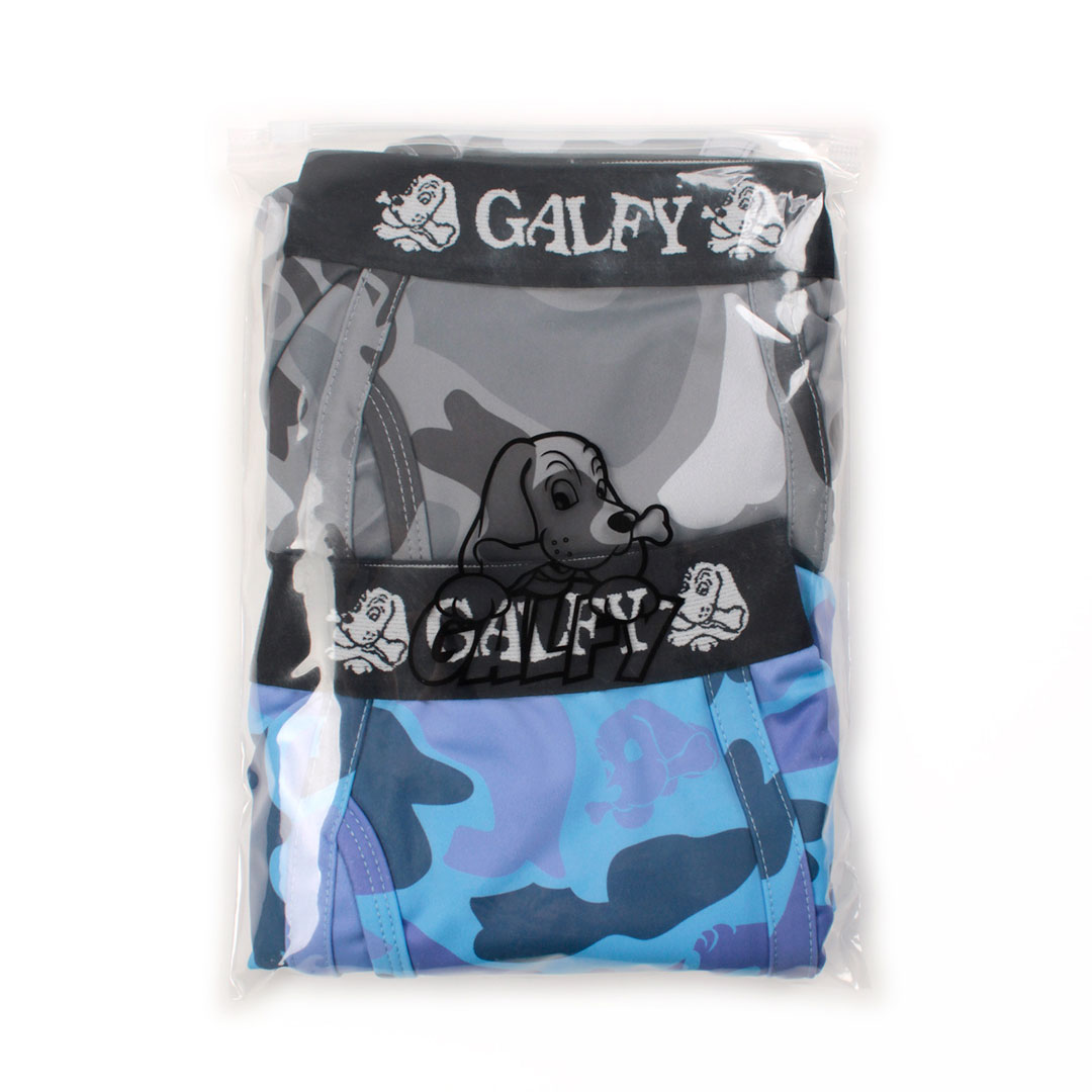 GALFY ガルフィー 犬カモボクサーパンツ 152013 #20 BLACK＆GRAY