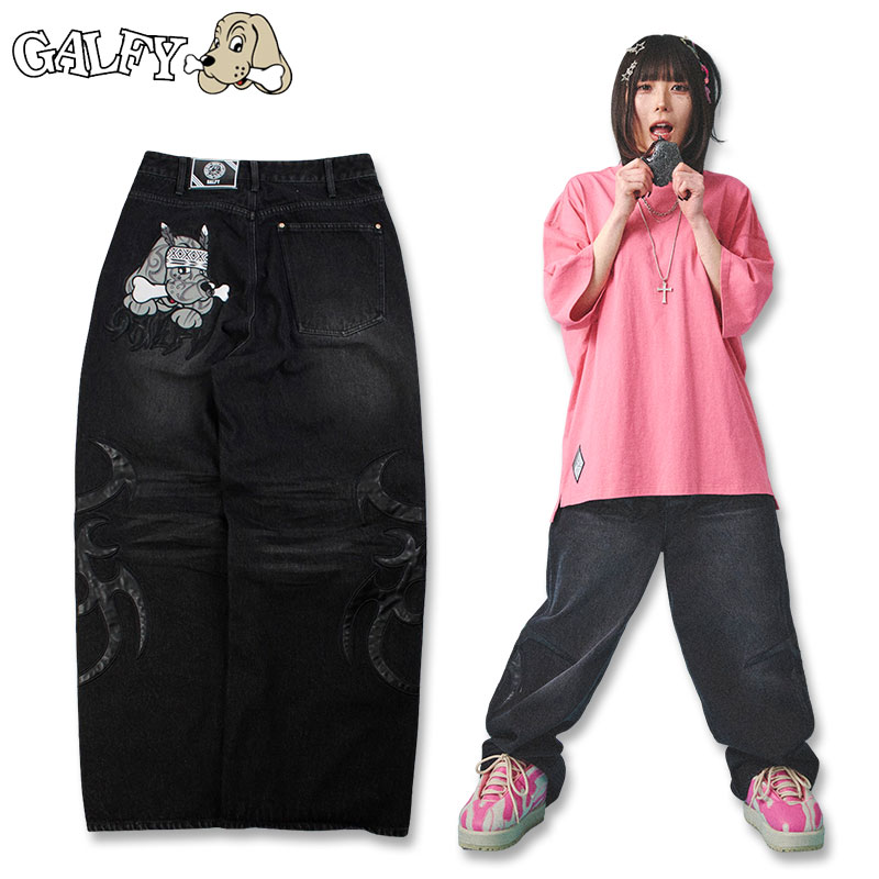 GALFY ＼30％OFF 9/7まで／ガルフィー 部族長 デニム パンツ