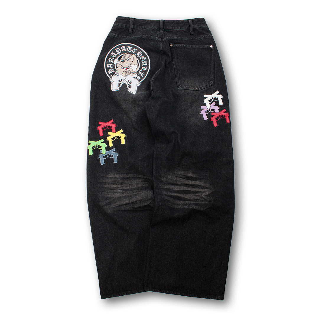 GALFY（ガルフィー） チャカパッチデニム2 デニム ジーンズ パンツ