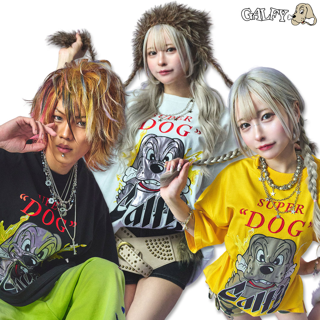 ガルフィー イルイルイル　サイバーパンク　Tシャツ ililil（イルイルイル）の「『ililil/イルイルイル×GALFY