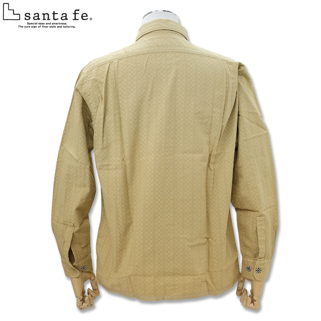 サンタフェ 長袖シャツ 48 サイズ L 86402-053-48 santafe 長袖 メンズ