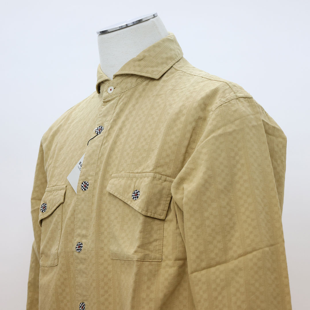 サンタフェ 長袖シャツ 48 サイズ L 86402-053-48 santafe 長袖 メンズ